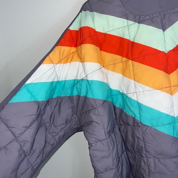 FREE PEOPLE NEW Pippa Printed Packable Puffer Jacket XL - Picture 12 of 16